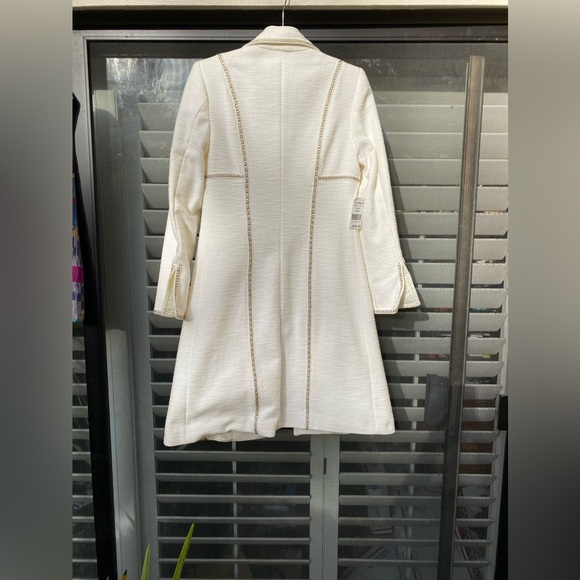 NWT Georgiou Studio Cotton Coat Size 4 - Picture 4 of 12